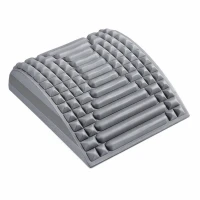 APT DA625 Ergonomická masážna podložka na strečing chrbta 30 x 25 cm, sivá