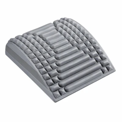 APT DA625 Ergonomická masážna podložka na strečing chrbta 30 x 25 cm, sivá