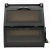 APT DA572C Bambusový chlebník se 2 přihrádkami 38 x 39 x 28 cm, černý