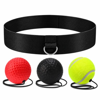 APT FT41 Sada 3 reflexních boxovacích míčků Fight Ball