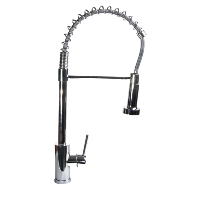 APT DA756A Kuchynská batéria s ohybným otočným ramenom, 51 cm, strieborná