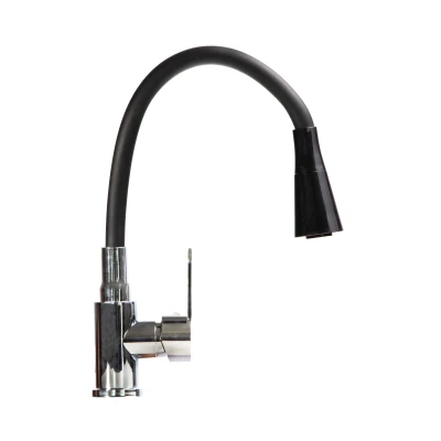 APT DA769A Kuchynská batéria s ohybným ramenom 60 cm, 2 režimy, čierna