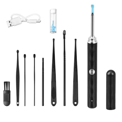 Isomedix 27762 Otoskop s kamerou, Wi-Fi, LED osvětlením, USB-C, sada 14 ks