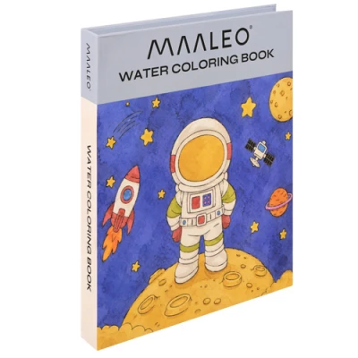 Maaleo 28460 Vodové omalovánky Astronaut - 24 obrázků se štětcem