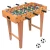 Kruzzel 28135 Stolný futbal, 18 hráčov, 2 loptičky, 69 x 37 x 63 cm