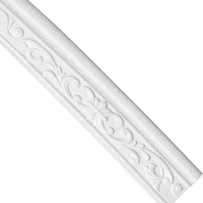 APT AG992 Samolepicí dekorativní pěnová lišta 230 x 8 cm, bílá