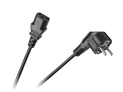 Cabletech KPO4016-1.5 Napájací kábel 230 V (IEC C13), Eco-Line, 1,5 m, čierny