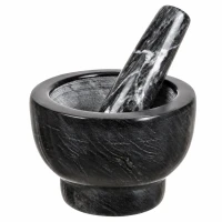 Zortiva 28305 Kuchynský mažiarek s tĺčikom 12,5 x 9 cm, sivý