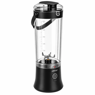 Zortiva 28129 Prenosný bezdrôtový mixér na smoothie 150 W, 600 ml, USB-C, čierny