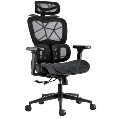 Sofotel 243300 Ergonomická kancelářská židle Altis s podnožkou, černá