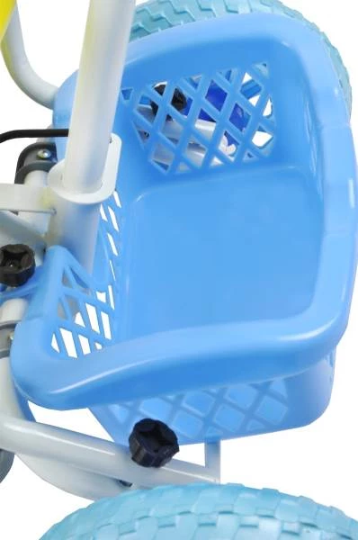 Malatec Trojkolka s vodiacou tyčou Blue basic - bazar