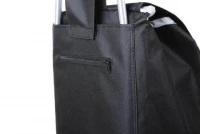Nákupní taška na kolečkách 35L černá - bazar