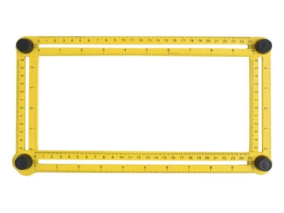 ISO 5055 Mutifunkční šablóna meter - uholník
