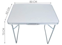 Malatec 5630 Turisticky stôl - skladací 80 x 60cm