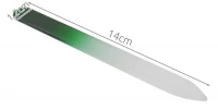 ISO Pilník sklenený obojstranný 140 mm