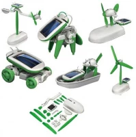 Solární stavebnice Solar Kit 6 v 1, Zelená