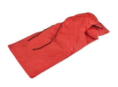 ISO Pončo - pláštenka s šiltom červená