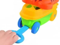 BabyToys-31368 Vozík s kostkami - Tygřík
