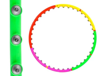 ISO Masážní obruč Hula hoop s magnetem
