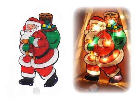Svítící Santa Claus - 20 LED