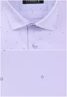 jemně fialová košile s doplňky