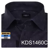 černá košile se zajímavým vzorem