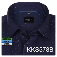 tmavě modrá košile se vzorem 