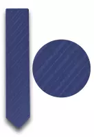 tmavě modrá kravata s texturou