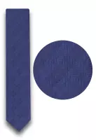 tmavě modrá kravata s texturou