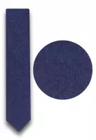 tmavě modrá kravata s texturou