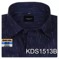 tmavě modrá košile se vzorem