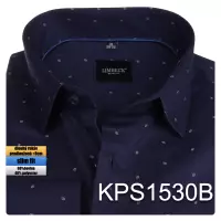 tmavě modrá košile se vzorem