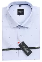 světle modrá košile s jemným vzorem