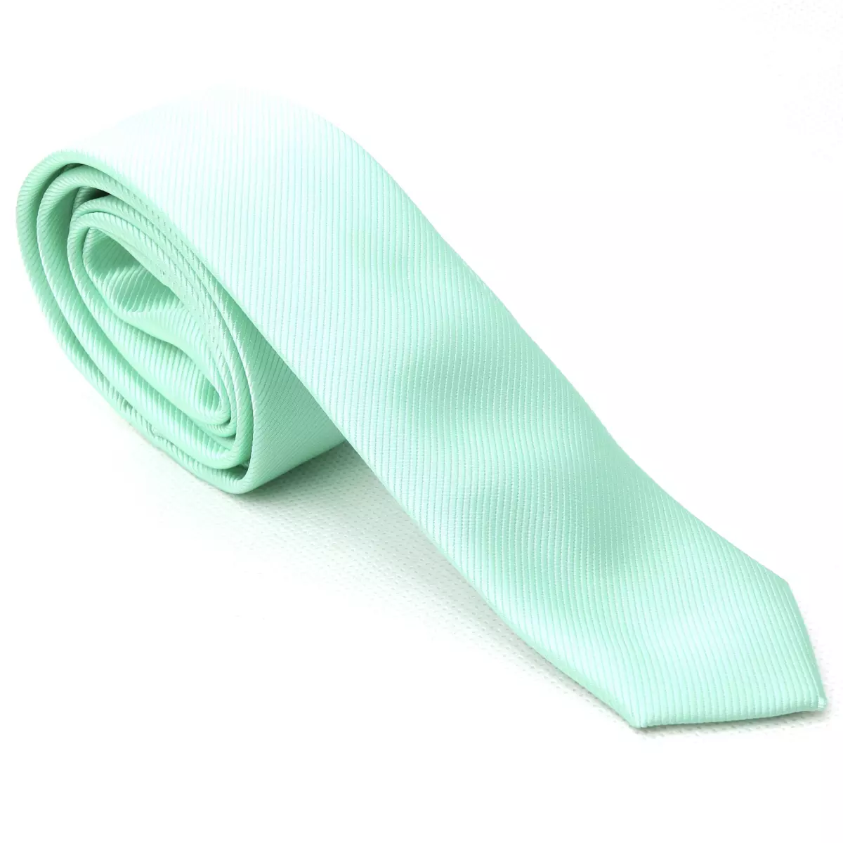 Kravata pánská zelená s texturou