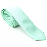 Kravata pánská zelená s texturou