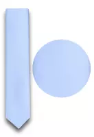 modrá jednobarevná kravata 