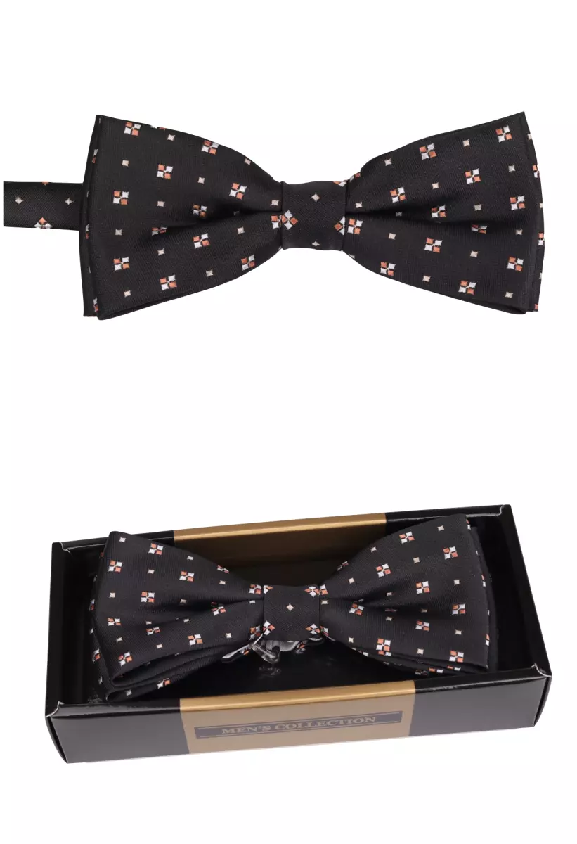Motýlek černooranžové barvy