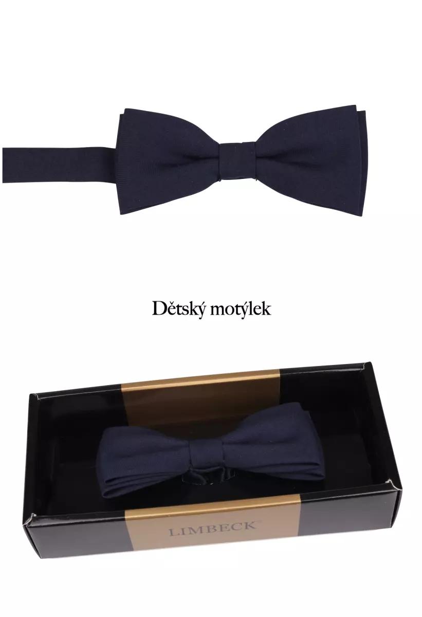 Motýlek modré barvy dětská velikost