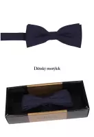 Motýlek modré barvy dětská velikost