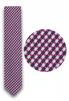 modrofialová zajímavá kravata