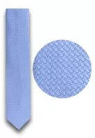 středně modrá kravata se vzorem