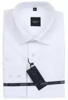 bílá košile s diagonální texturou