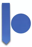 královská modrá kravata jednobarevná