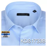 světle modrá košile jednobarevná
