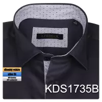 tmavě šedá košile s šedými doplňky