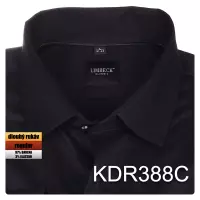 černá košile jednobarevná