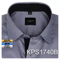 šedá košile s černými prvky