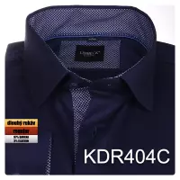 tmavě modrá košile s doplňky