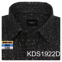 černá košile se zeleným vzorem