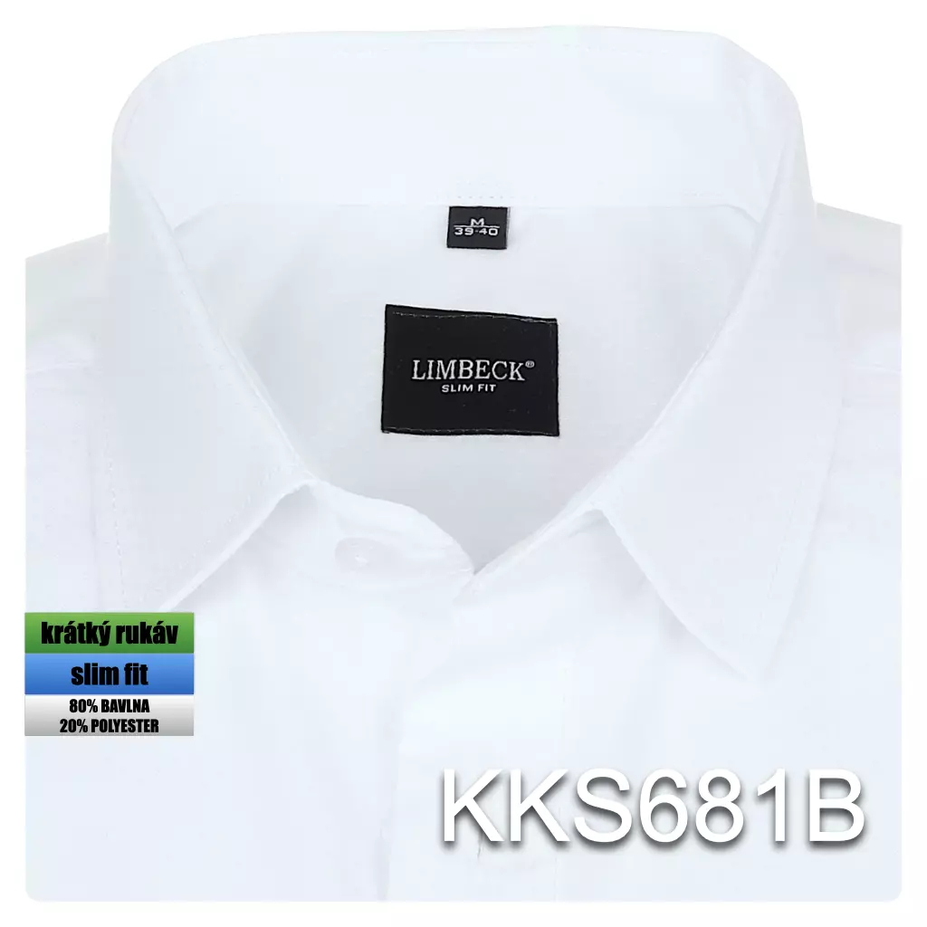 bílá košile s texturou